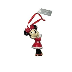 Disney Parks Minnie Mouse Porcelain Ornament